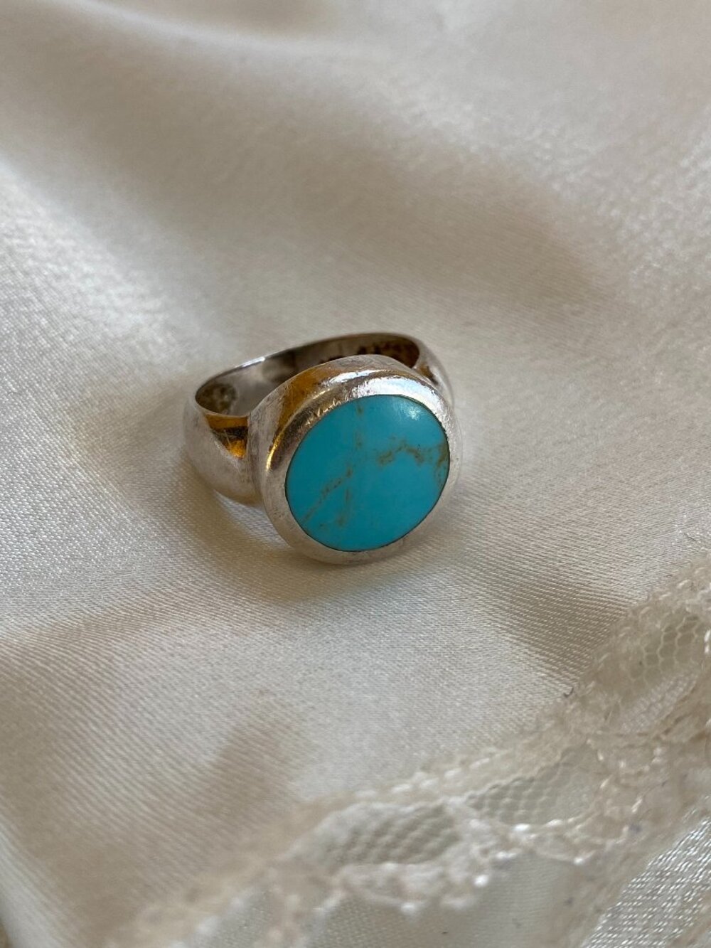 Silver 925 ring with turquoise